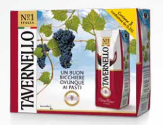Immagine di TAVERNELLO VINO TRIS ROSSO CL.25 X 3