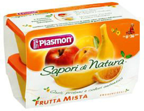 Immagine di PLASMON SAPORI DI NATURA FRUTTA MISTA GR.100 X 4