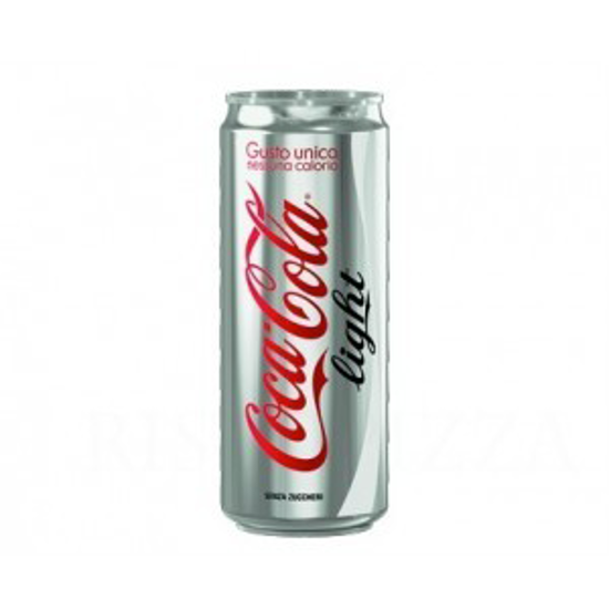 Immagine di COCA COLA LIGHT LATTINA CL.33