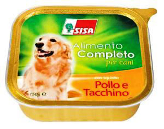 Immagine di SISA VASCHETTA CANE POLLO GR.150