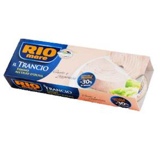 Immagine di RIO MARE TRANCIO DI TONNO ALL'OLIO D'OLIVA GR.80 X 3