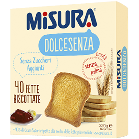 Immagine di MISURA FETTE BISCOTTATE G.320 SENZA ZUCCHERO