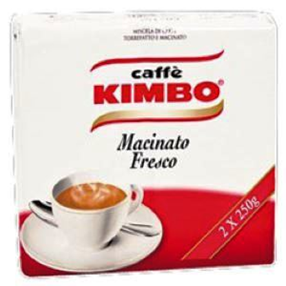 Immagine di KIMBO CAFFE' MACINATO FRESCO GR.250 X 2