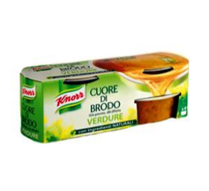 Immagine di KNORR CUORE DI BRODO VEGETALE X4