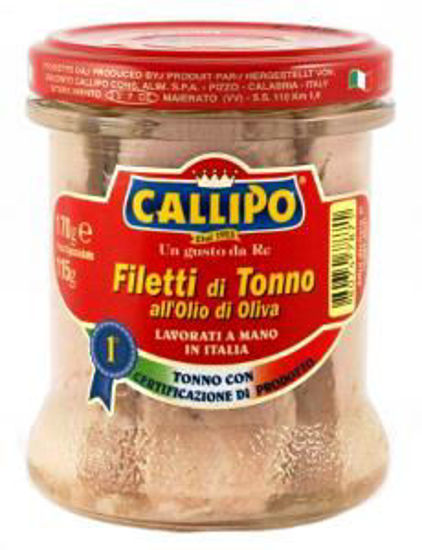 Immagine di CALLIPO FILETTI DI TONNO ALL'OLIO DI OLIVA GR.200