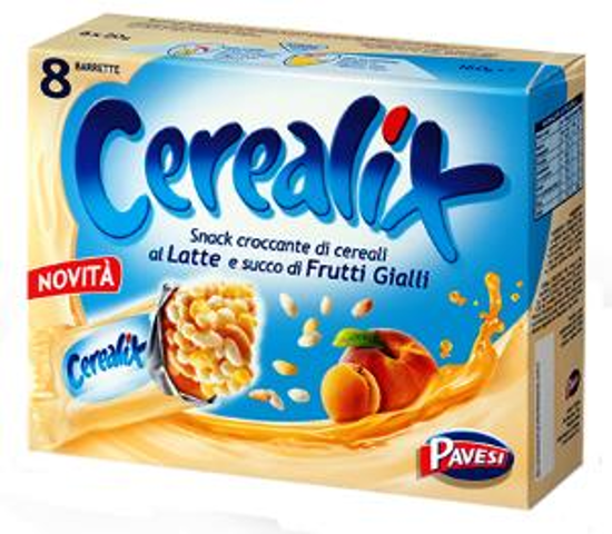 Immagine di CEREALIX AL LATTE E FRUTTI GIALLI GR.160