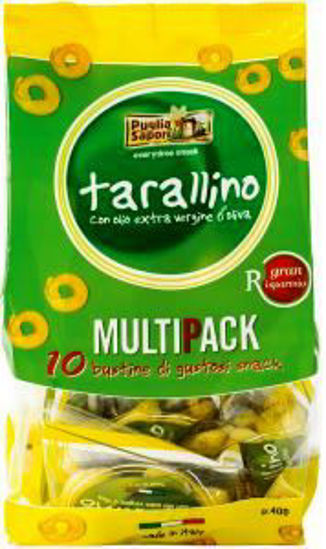 Immagine di PUGLIA SAPORI TARALLINI MULTIPACK X 10 GR.400