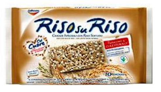 Immagine di GALBUSERA RISOSURISO CRACKERS INTEGRALE GR.380