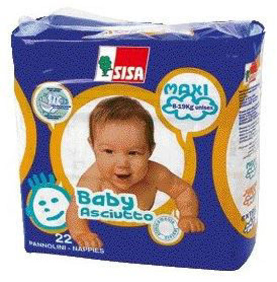 Immagine di SISA PANNOLINI DRY MAXI PZ.20