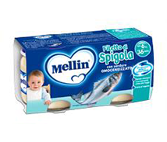 Immagine di MELLIN OMOGENEIZZATO SPIGOLA GR.80 X 2