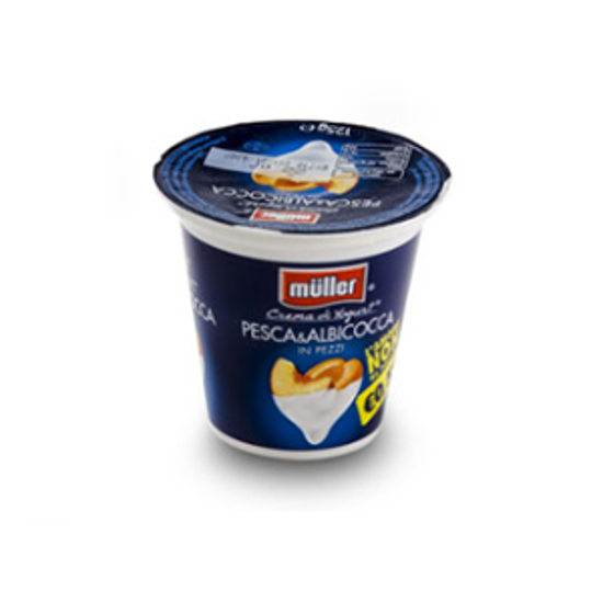 Immagine di MULLER YOGURT ALBICOCCA/PESCA GR.125
