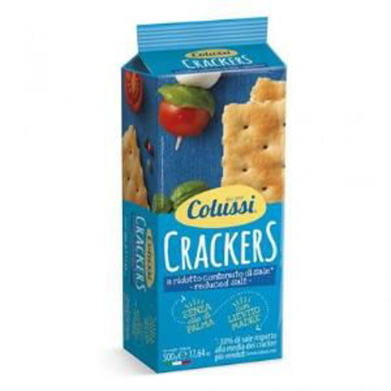 Immagine di COLUSSI CRACKERS S/SALE GR.500 NO OLIO PALMA