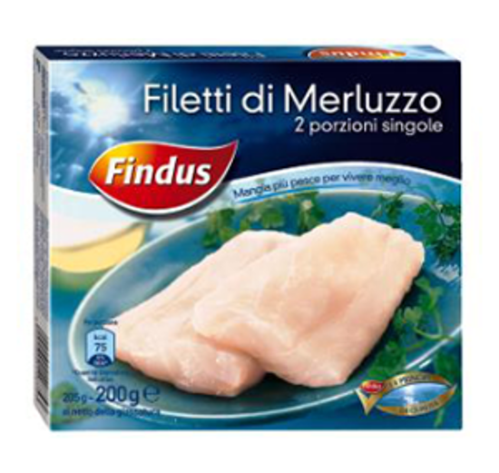 Immagine di FINDUS FILETTI DI MERLUZZO GR.200