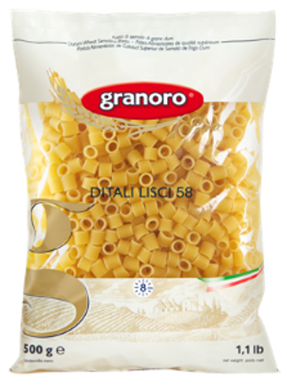 Immagine di GRANORO DITALI LISCI N.58 GR.500