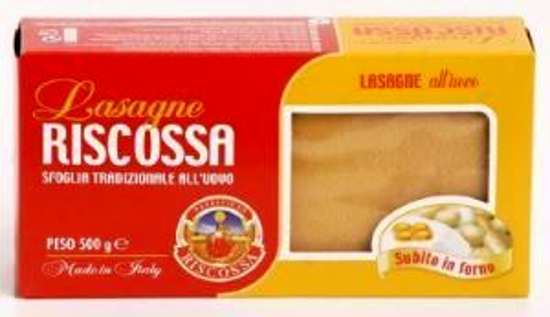 Immagine di RISCOSSA LASAGNE UOVO GR.500