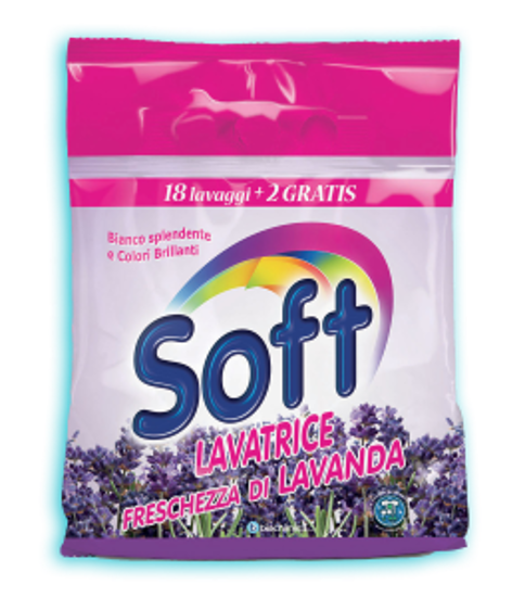 Immagine di SOFT LAVATRICE POLVERE FRESCHEZZA DI LAVANDA 18+2 MISURINI