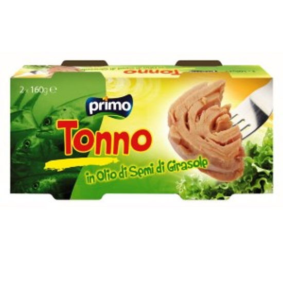 Immagine di PRIMO TONNO OLIO GIRASOLE GR.160 X 2