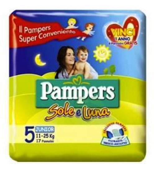 Immagine di PAMPERS SOLE E LUNA JUNIOR PZ.16