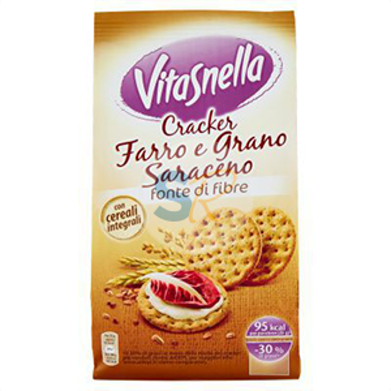 Immagine di VITASNELLA CRACKERS G.250 FARRO&GRANO SARACENO