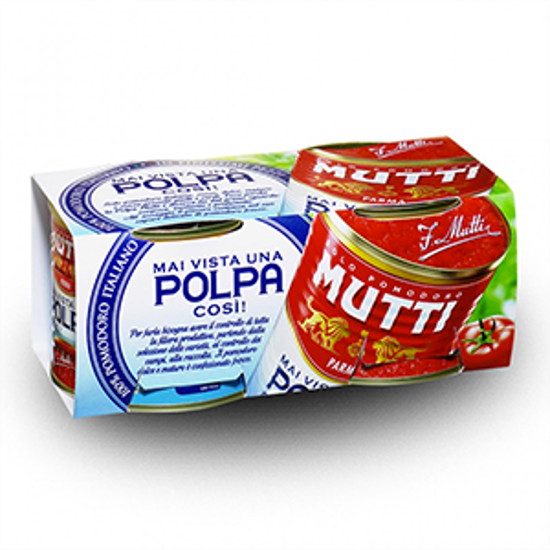 Immagine di MUTTI POLPA DI POMODORO LATTINA G.210X2