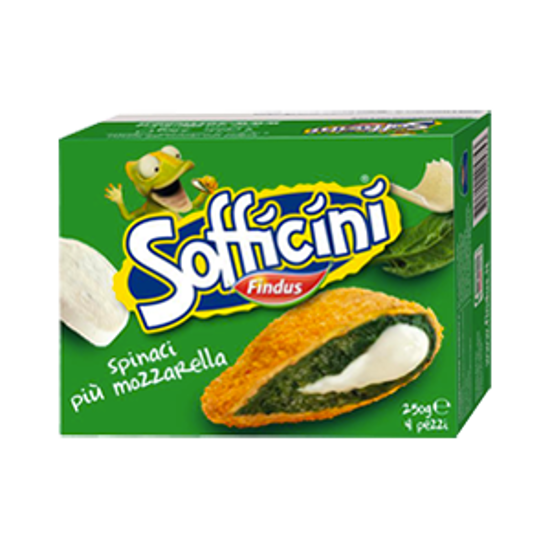 Immagine di FINDUS SOFFICINI SPINACI/MOZZARELLA GR.250