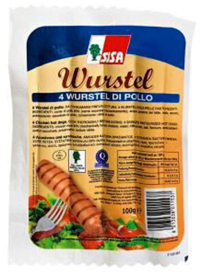 Immagine di SISA WURSTEL POLLO GR.100