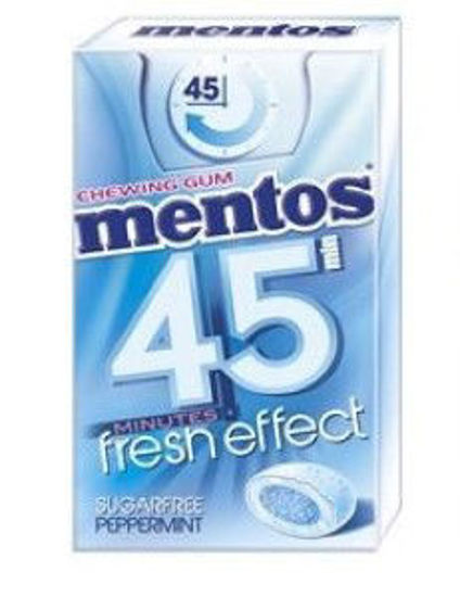 Immagine di MENTOS 45 MINUTI FRESH EFFECT PEPPERMINT ASTUCCIO X 20