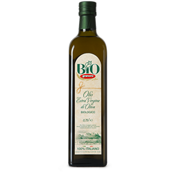 Immagine di GRANORO OLIO BIOLOGICO EXTRAVERGINE DI OLIVA ML.750