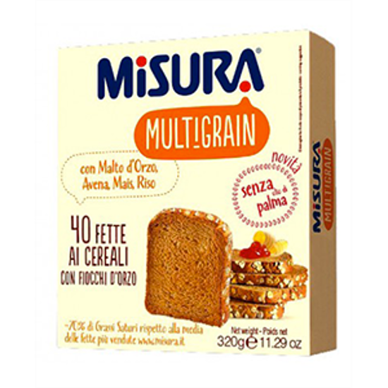Immagine di MISURA FETTE BISCOTTATE G.320 MULTIGRAIN