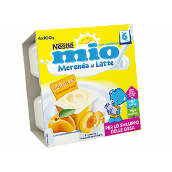 Immagine di MIO MERENDA LATTE BIANCA GR.100X4