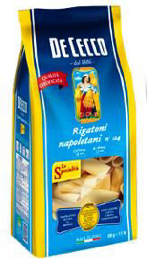 Immagine di DE CECCO RIGATONI NAPOLETANI N.124 GR.500