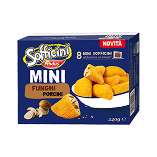 Immagine di FINDUS MINI SOFFICINI FUNGHI PORCINI GR.240