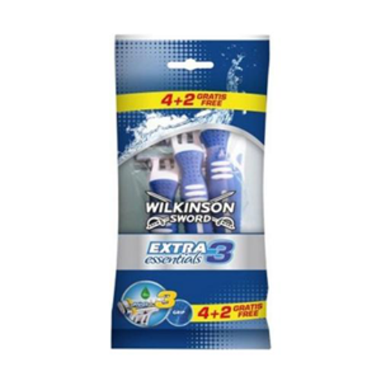 Immagine di WILKINSON EXTRA3 ESSENTIALS 4+2