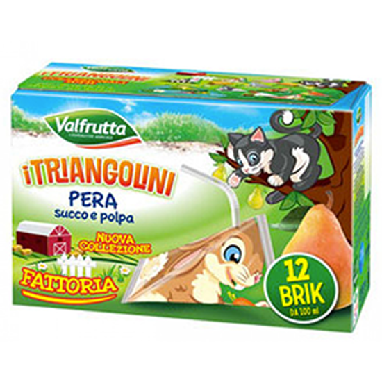 Immagine di VALFRUTTA TRIANGOLINI NETTARE ML.100X2 PERA