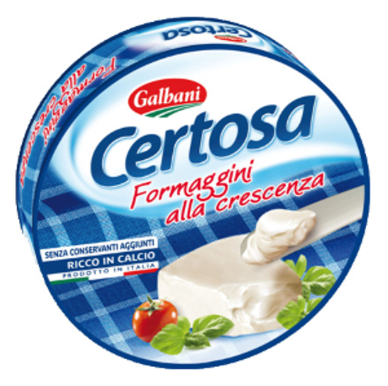 Immagine di GALBANI CERTOSA FORMAGGINI CRESCENZA GR.175