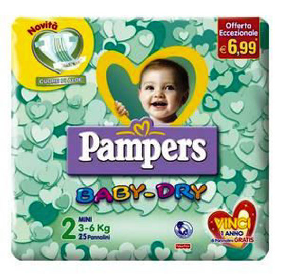 Immagine di PAMPERS BABY DRY MINI PZ.25
