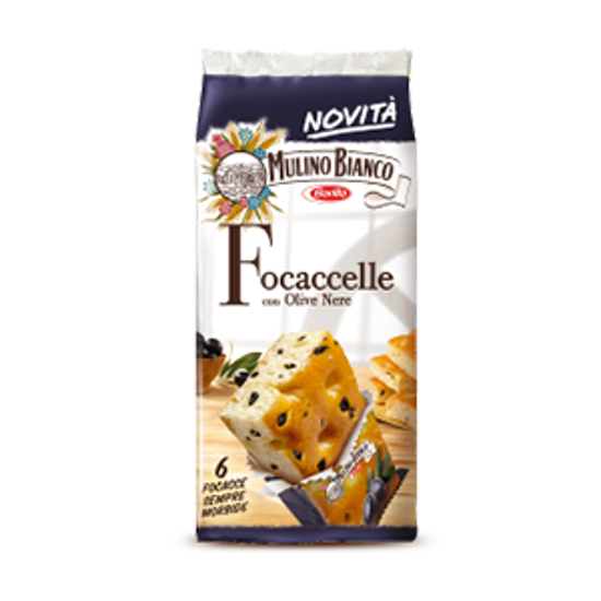 Immagine di MULINO BIANCO FOCACCELLE CON OLIVE NERE X 6 GR.210