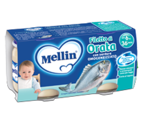 Immagine di MELLIN OMOGENEIZZATO ORATA GR.80 X 2