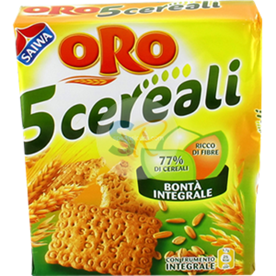 Immagine di SAIWA ORO BISCOTTI G.400 5 CEREALI