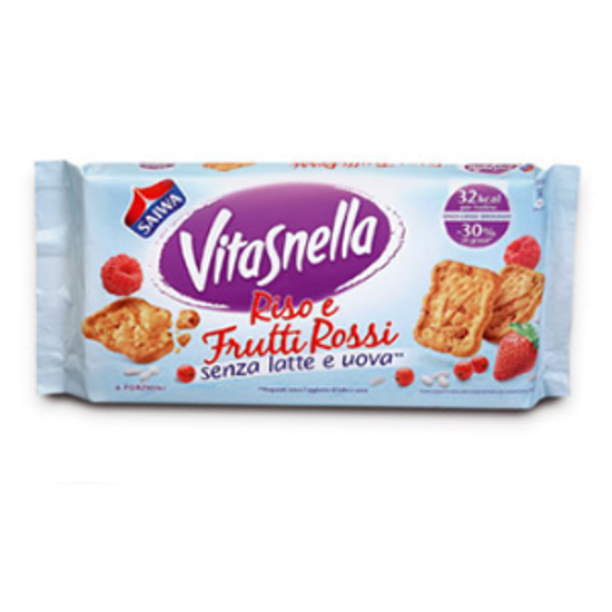 Immagine di VITASNELLA FROLLINI RISO/FRUTTI ROSSI GR.270