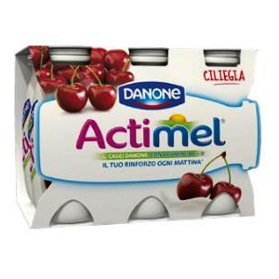 Immagine di DANONE ACTIMEL CILIEGIA GR.100 X 6