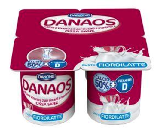Immagine di DANONE DANAOS FIORDILATTE GR.125 X 4