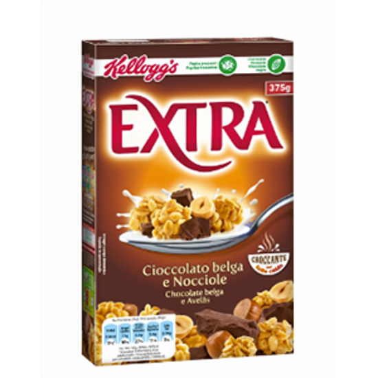 Immagine di KELLOGG EXTRA CIOCC.FOND./NOC.375GR.