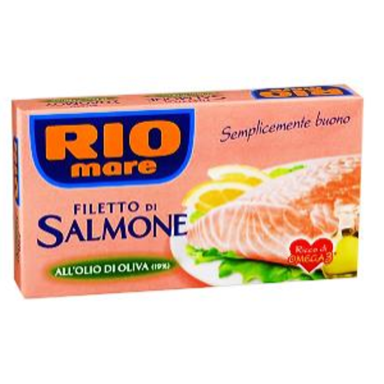Immagine di RIO MARE FILETTO DI SALMONE ALL'OLIO D'OLIVA GR.150