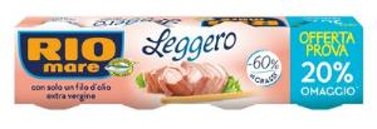 Immagine di RIO MARE TONNO LEGGERO GR.60X4