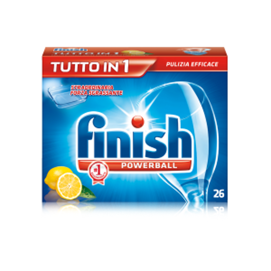 Immagine di FINISH TABS TUTTO IN 1 LEMON 13 TABS