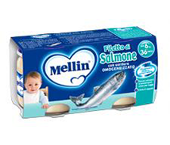 Immagine di MELLIN OMOGENEIZZATO SALMONE GR.80 X 2