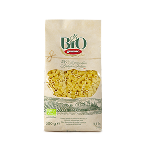 Immagine di GRANORO DITALINI RIGATI BIO N.60B GR.500