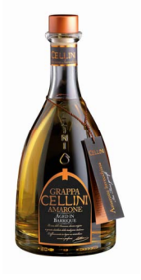 Immagine di GRAPPA AMARONE INVECHIATA CELLINI 38°CL.50