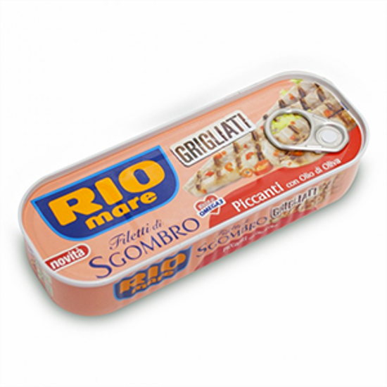 Immagine di RIO MARE FILETTI SGOMBRO GRIGLIATO G.120 PICCANTE